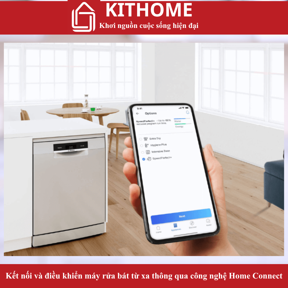 Home Connect – điều khiển từ xa 