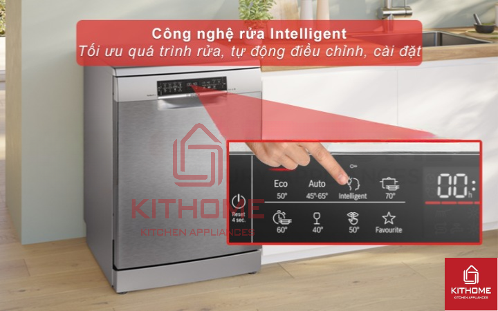 Công nghệ rửa thông minh Intelligent tối ưu quá trình rửa