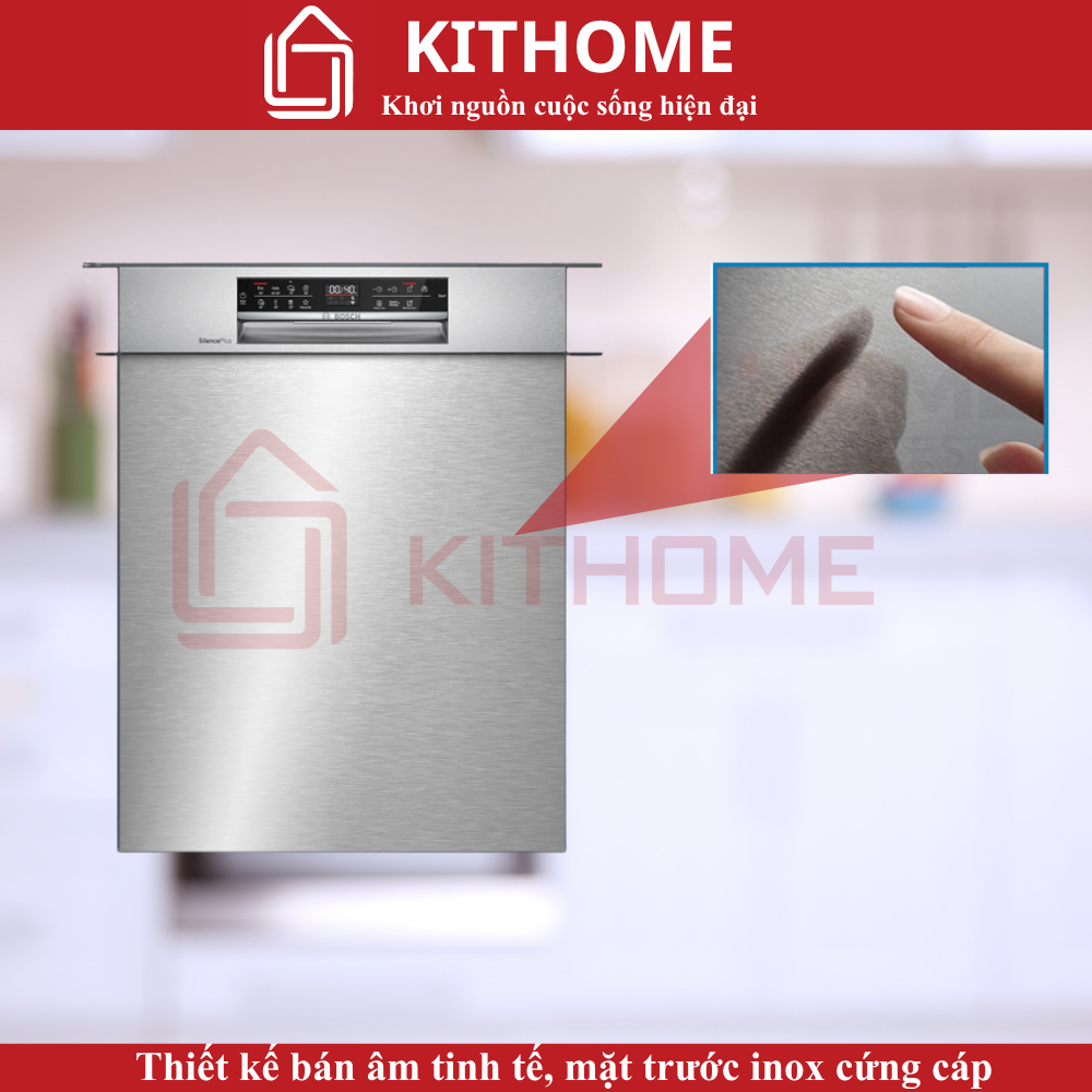 Thiết kế bán âm tinh tế, mặt trước inox cứng cáp – bền đẹp theo năm tháng Thiết kế bán âm tinh tế, mặt trước inox cứng cáp – bền đẹp theo năm tháng