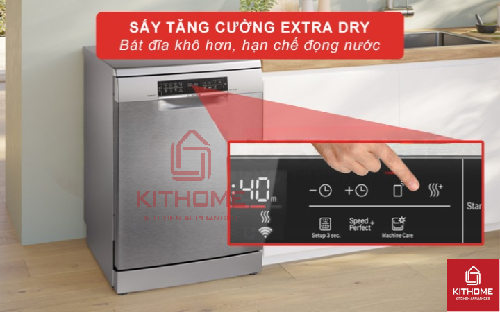Sử dụng nhiệt độ nước cao hơn và cung cấp áp lực nước mạnh hơn so với rửa thông thường