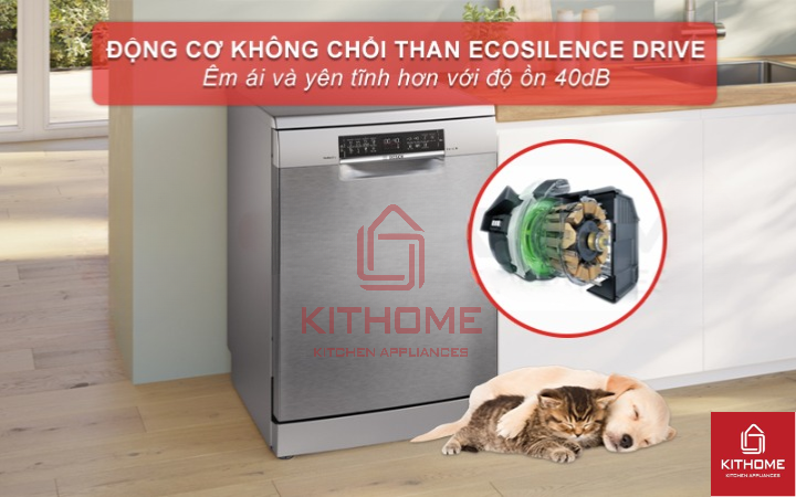 Động cơ EcoSilence Drive cho khả năng vận hành mạnh mẽ và êm ái