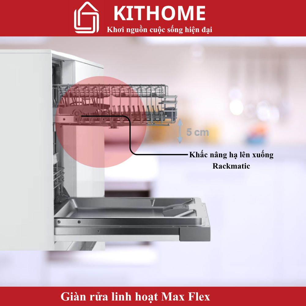 Giàn MaxFlex + Ngăn 3 Vario Schublade + RackMatic 