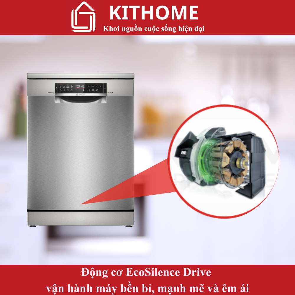 Động cơ EcoSilence Drive – vận hành siêu êm 