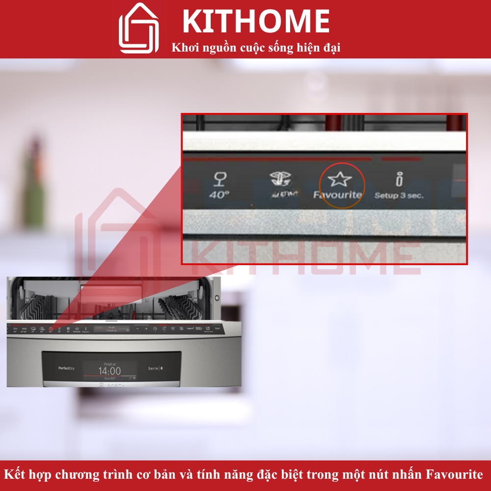 Kết hợp chương trình cơ bản và tính năng đặc biệt trong một nút nhấn Favourite Kết hợp chương trình cơ bản và tính năng đặc biệt trong một nút nhấn Favourite