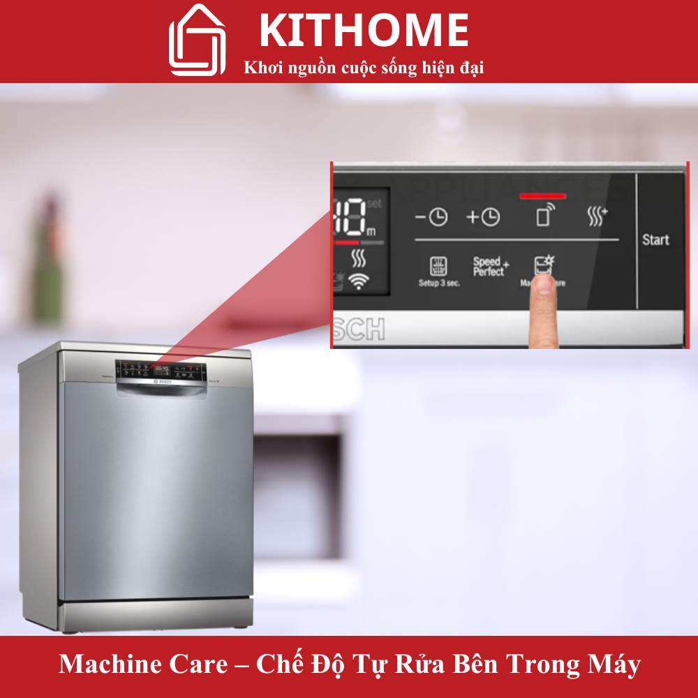 Machine Care – Chế Độ Tự Rửa Bên Trong Máy