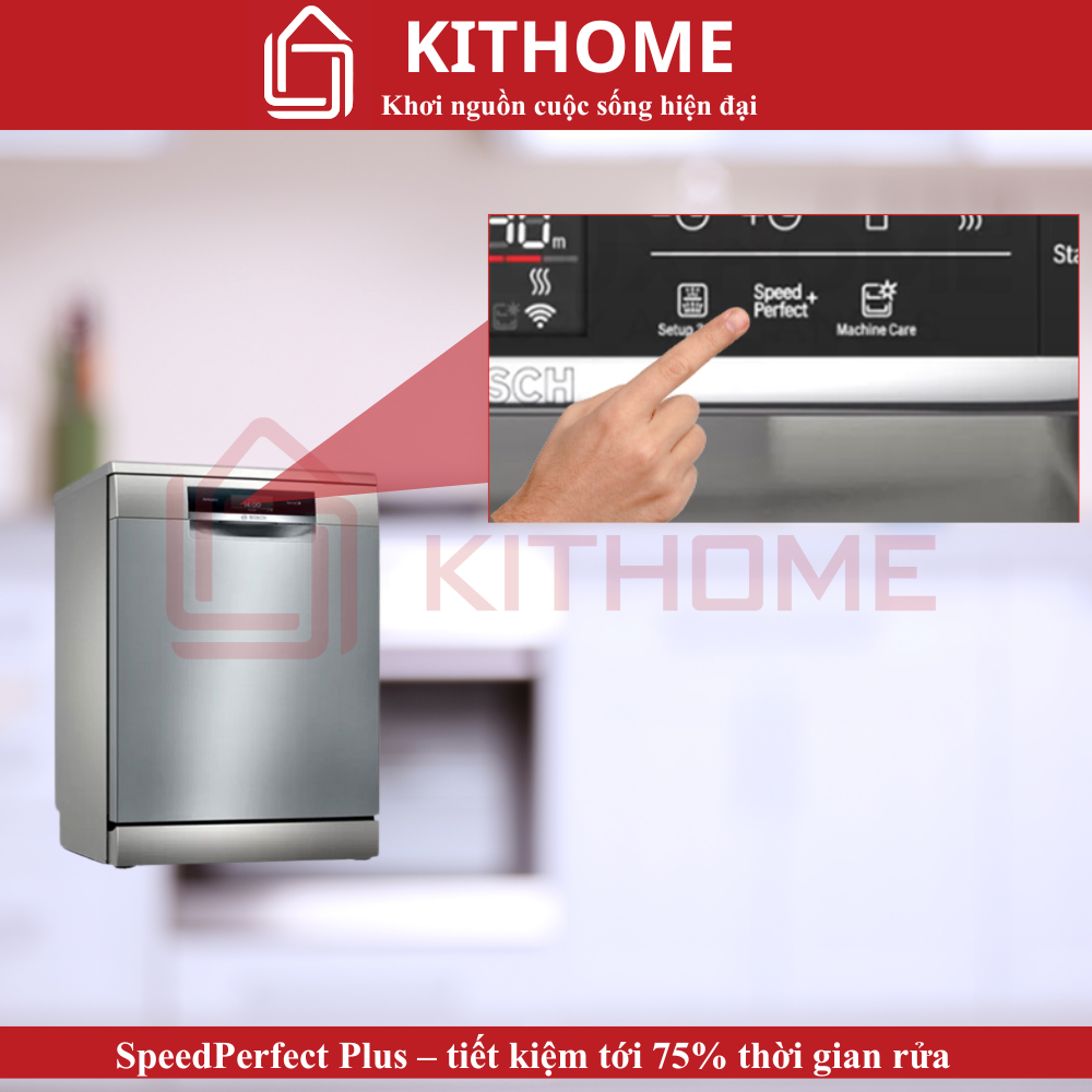 SpeedPerfect Plus – tiết kiệm tới 75% thời gian rửa SpeedPerfect Plus – tiết kiệm tới 75% thời gian rửa