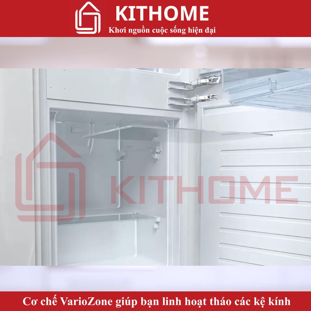 Linh hoạt không gian chứa với cơ chế VarioZone