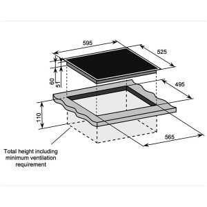 Bếp từ Baumatic BHI625 3 Bếp từ Baumatic BHI625 - Ảnh 2