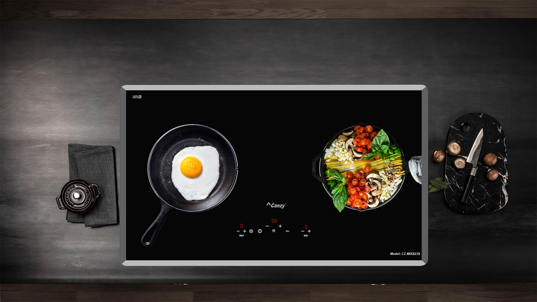 Bếp điện từ Canzy CZ-MIX823S