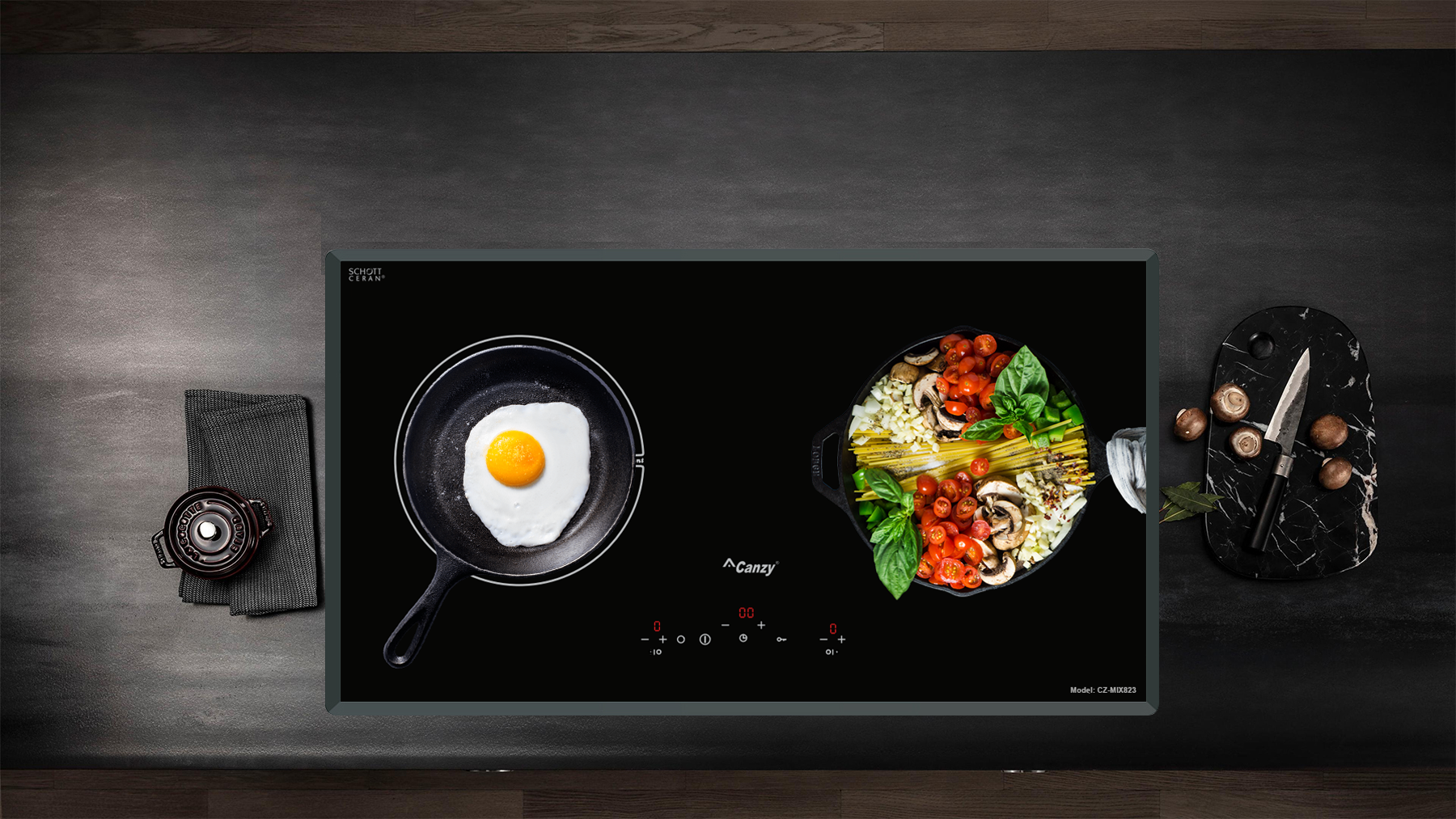 Bếp điện từ Canzy CZ-MIX823