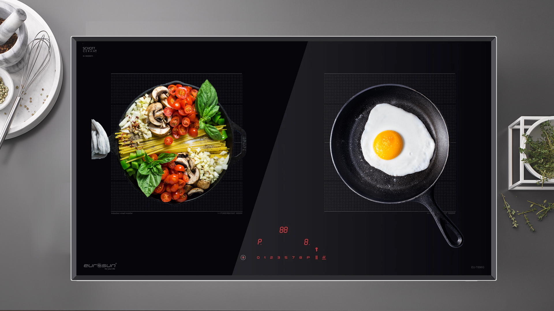 Bếp từ Eurosun EU-T896G