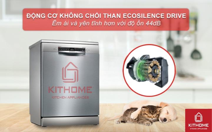 ​    ​Vận hành máy êm ái và mạnh mẽ hơn với động cơ EcoSilence Drive