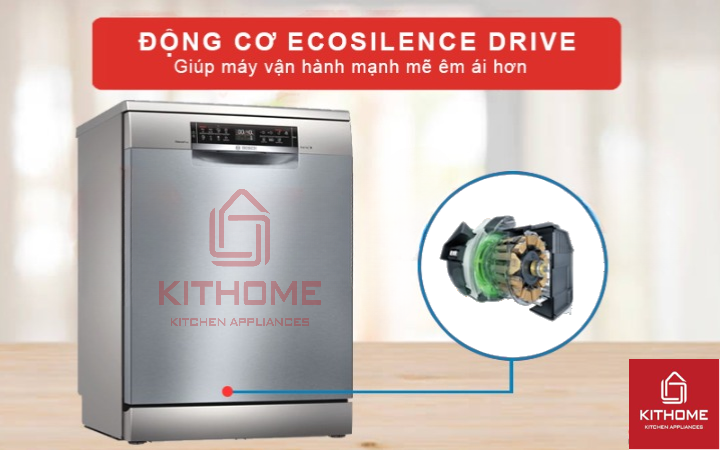 Động cơ EcoSilence Drive cho khả năng vận hành mạnh mẽ và êm ái hơn