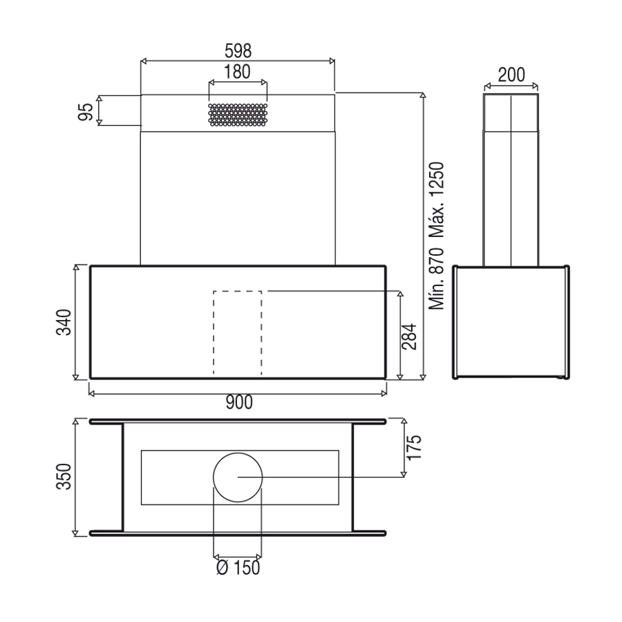Máy hút mùi Malloca Secret White-I510W 5 Máy hút mùi Malloca Secret White-I510W