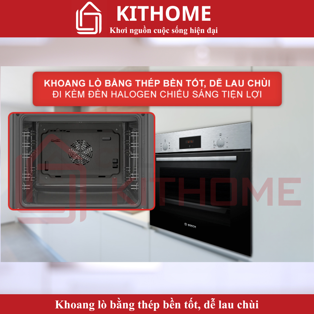 Khoang lò thép không gỉ bền tốt