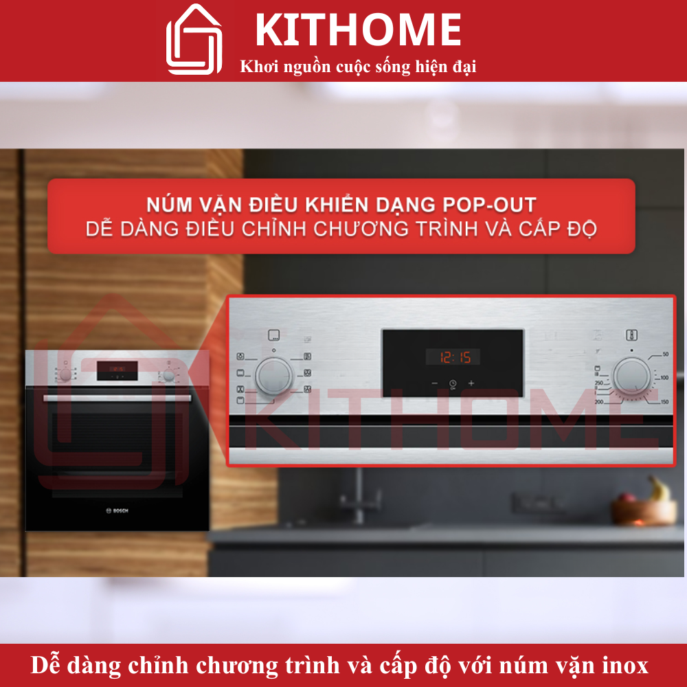 Dễ dàng điều chỉnh với núm vặn Pop-out Dễ dàng điều chỉnh với núm vặn Pop-out