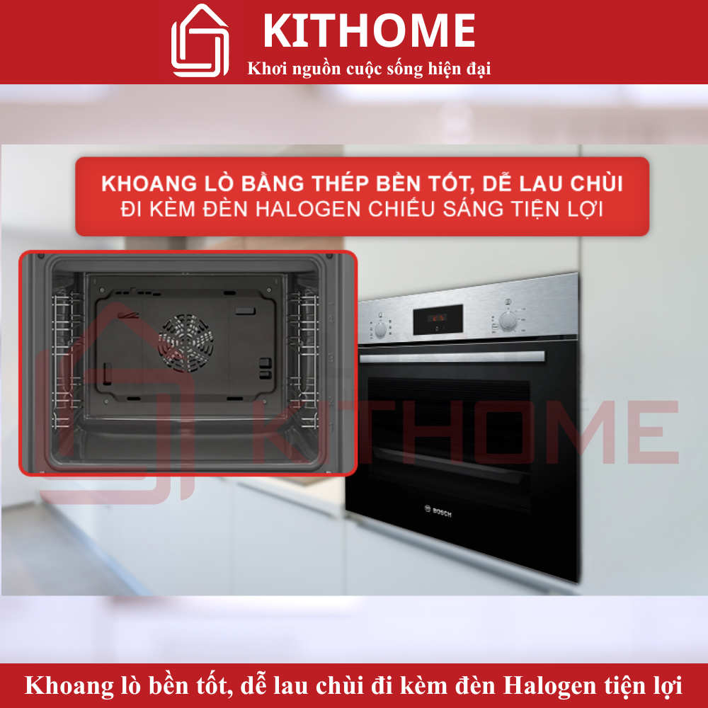 Khoang lò bền bỉ, dễ vệ sinh Khoang lò bền bỉ, dễ vệ sinh