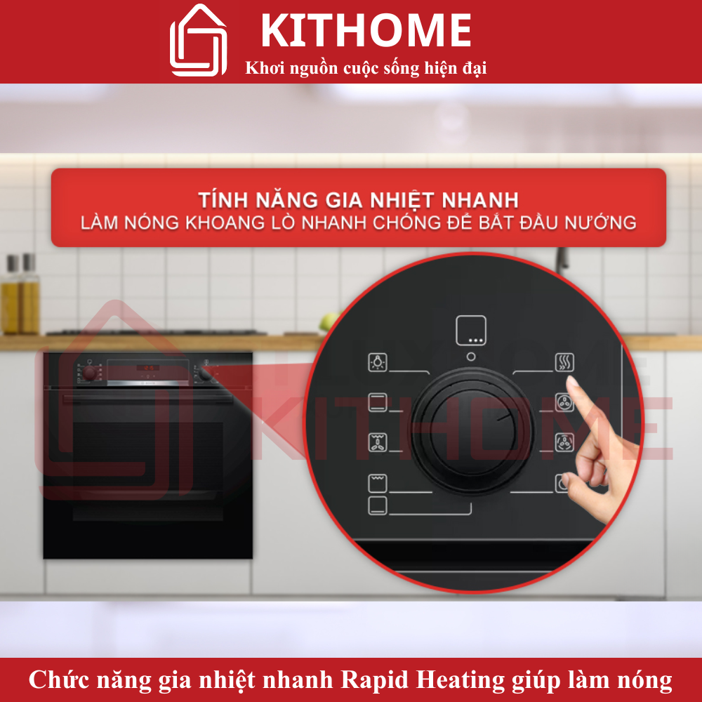 Chức năng Rapid Heating gia nhiệt nhanh chóng Chức năng Rapid Heating gia nhiệt nhanh chóng