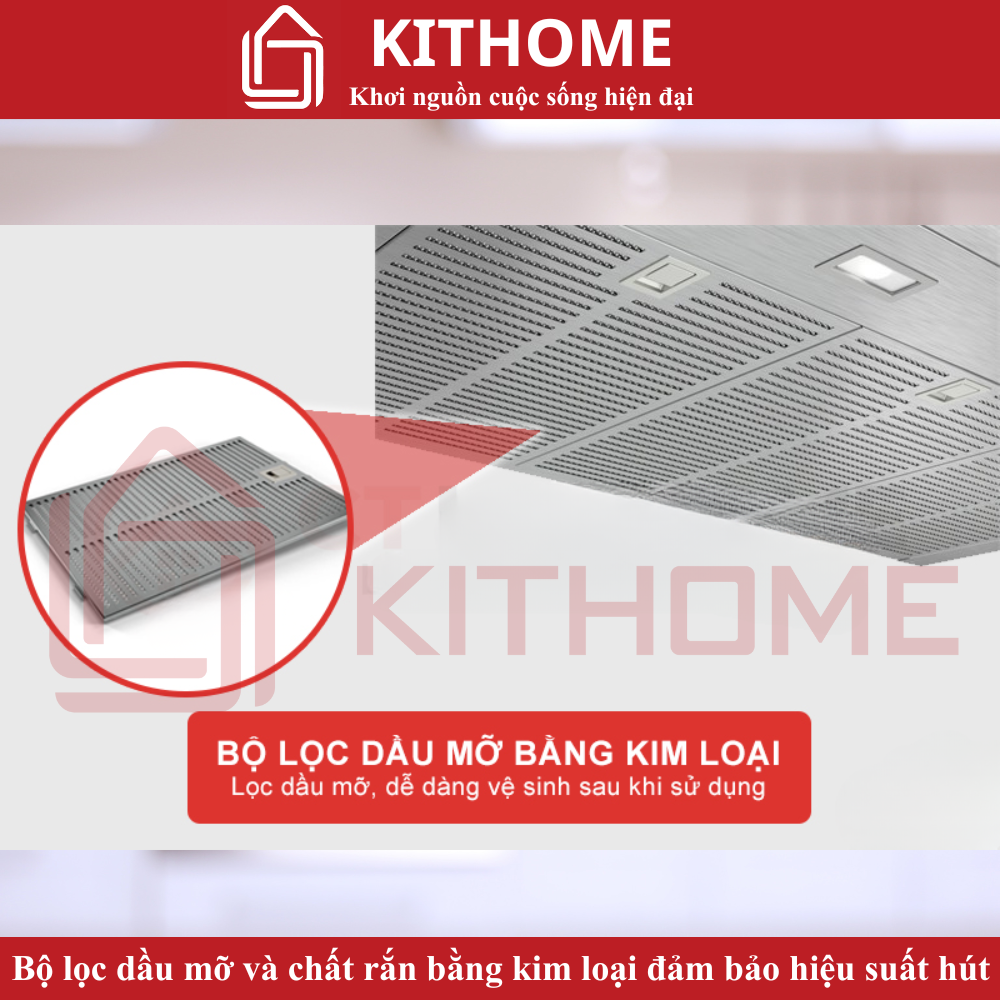 Bộ lọc dầu mỡ và chất rắn bằng kim loại