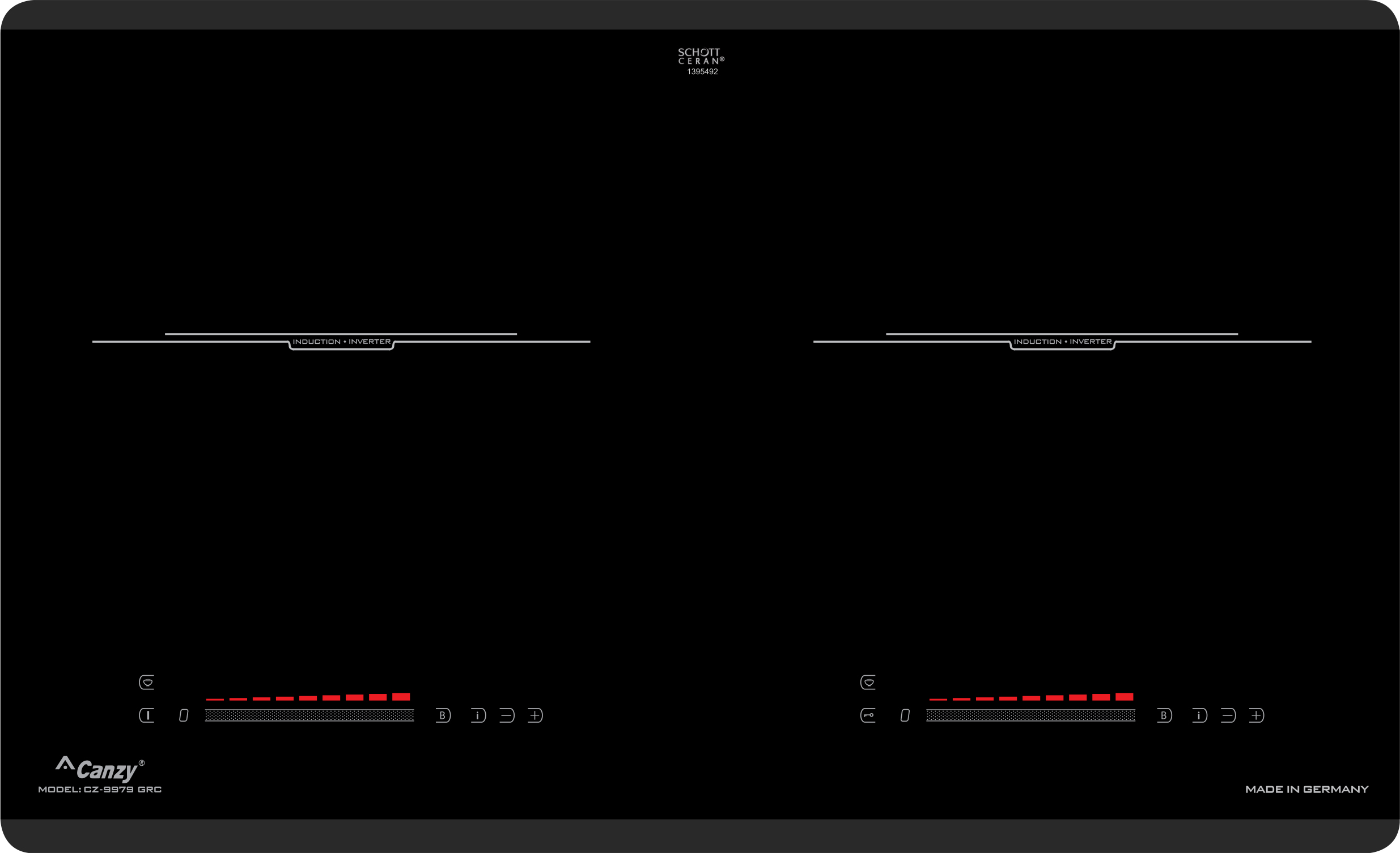 Toàn cảnh - Bếp từ Canzy CZ-9979 GRC - Nhập khẩu nguyên chiếc từ CHLB Đức Toàn cảnh - Bếp từ Canzy CZ-9979 GRC - Nhập khẩu nguyên chiếc từ CHLB Đức