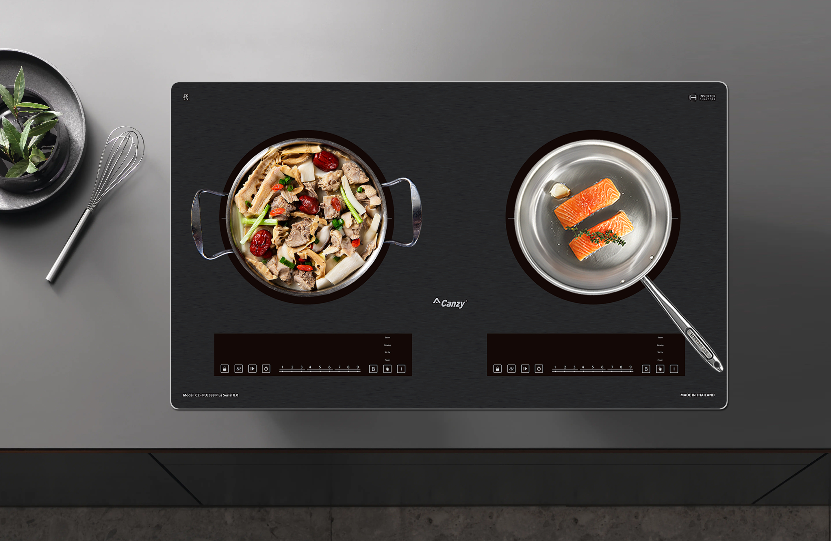 Bếp từ Canzy CZ-PUJ588 Plus Serial 8.0