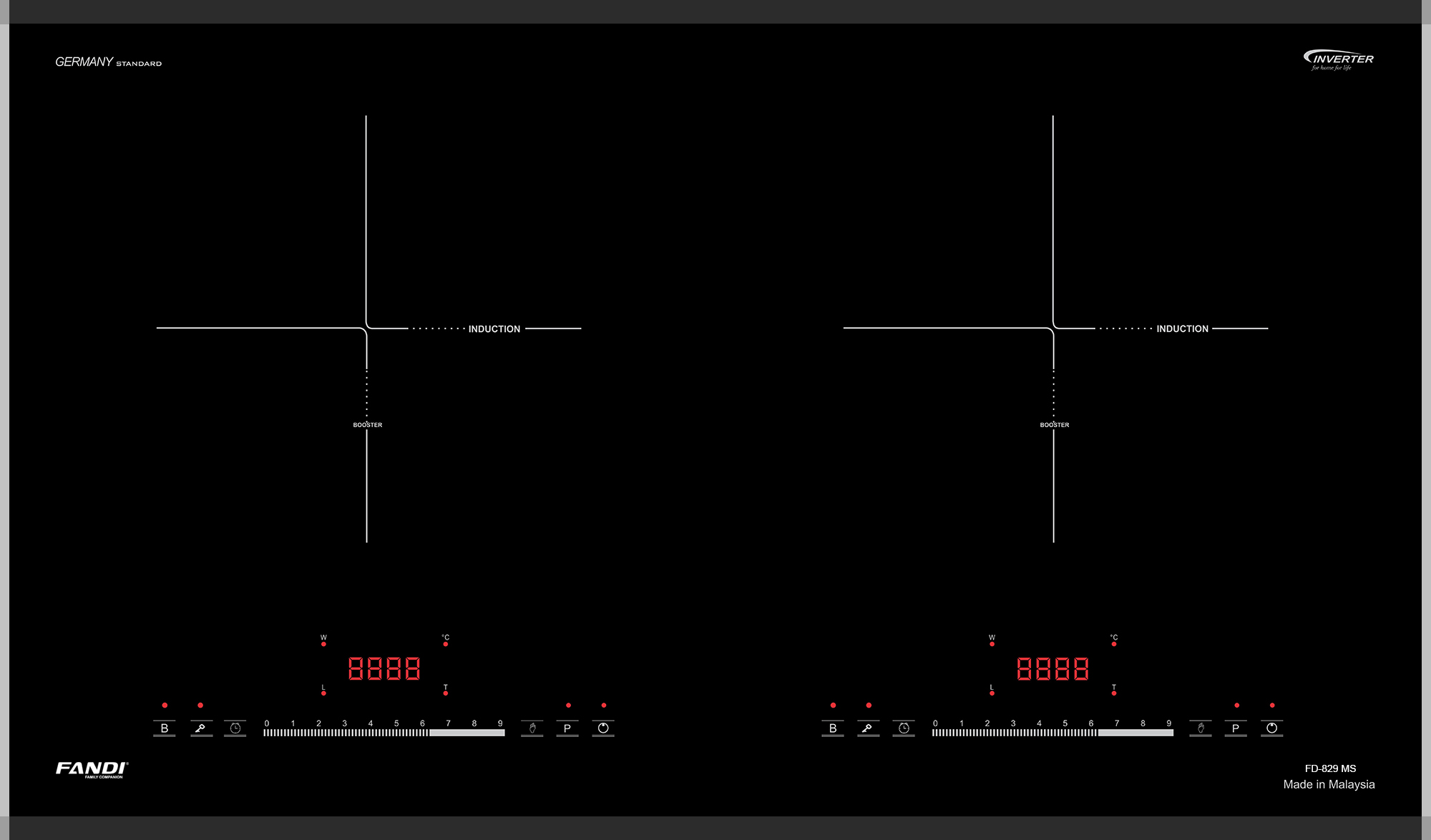 Toàn cảnh - Bếp từ Fandi FD-829MS - Nhập khẩu nguyên chiếc từ Malaysia Toàn cảnh - Bếp từ Fandi FD-829MS - Nhập khẩu nguyên chiếc từ Malaysia