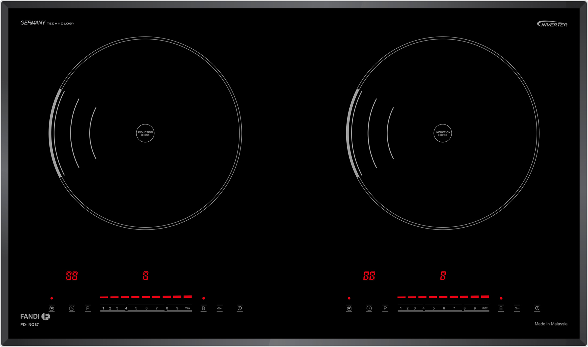 Toàn cảnh - Bếp từ Fandi FD-NQ87 - Nhập khẩu nguyên chiếc từ Malaysia Toàn cảnh - Bếp từ Fandi FD-NQ87 - Nhập khẩu nguyên chiếc từ Malaysia