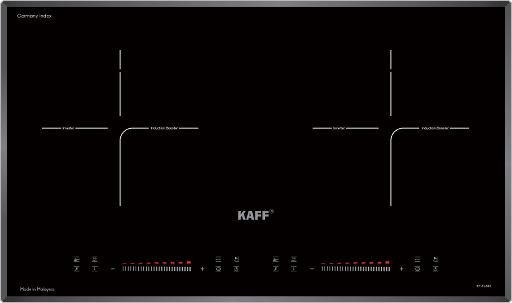 Toàn cảnh - Bếp từ Kaff KF-FL88II - Nhập khẩu nguyên chiếc từ Malaysia