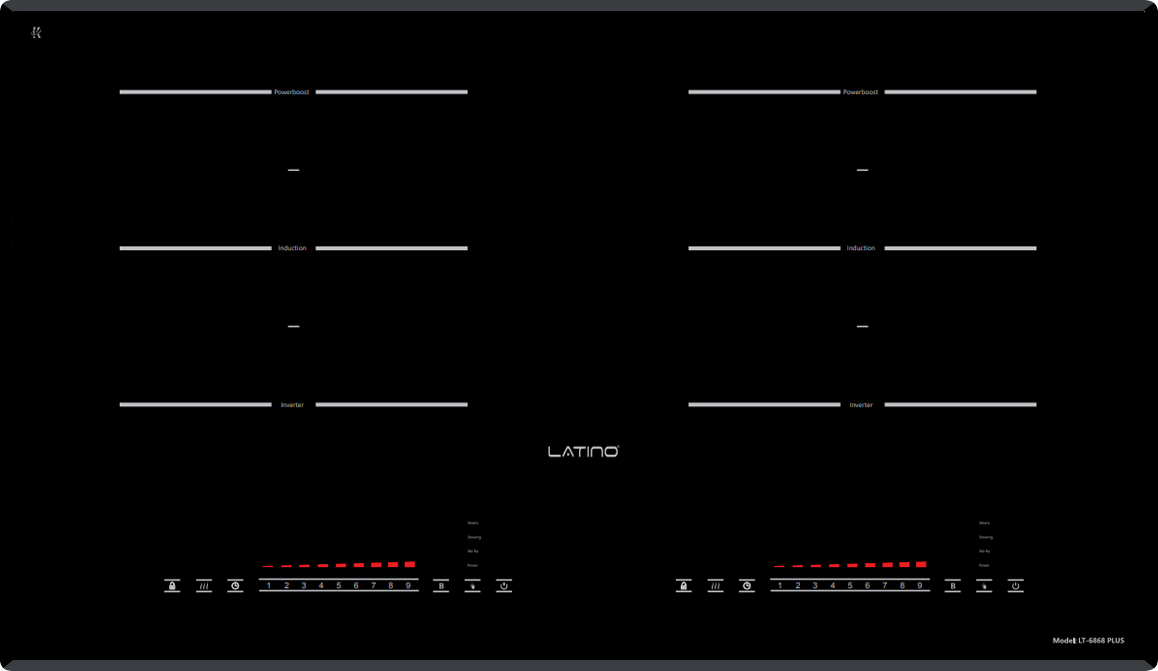 Toàn cảnh - Bếp từ Latino LT-6868 Plus Toàn cảnh - Bếp từ Latino LT-6868 Plus