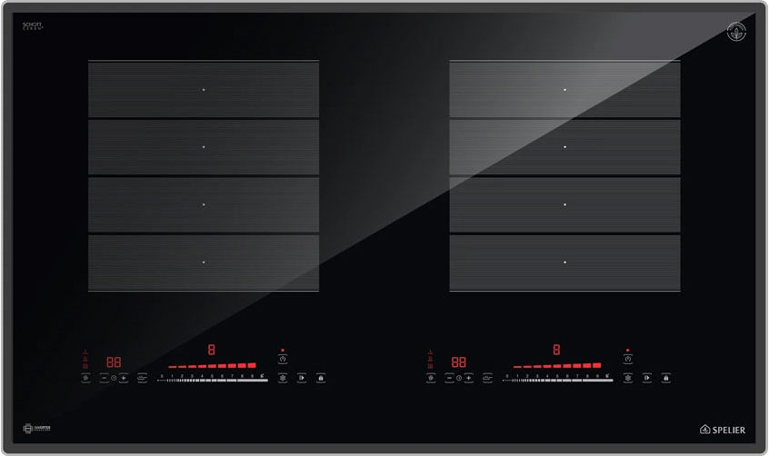 Bảng điều khiển E.G.O Controls Flex Touch của SPE IC 1188 SE này có thể nó là rất dễ điều khiển, thực ra nó chỉ có tổng cộng 2 thao tác là bạn có thể bắt đầu nấu (bật nguồn + kéo slider). Bảng điều khiển E.G.O Controls Flex Touch của SPE IC 1188 SE này có thể nó là rất dễ điều khiển, thực ra nó chỉ có tổng cộng 2 thao tác là bạn có thể bắt đầu nấu (bật nguồn + kéo slider).