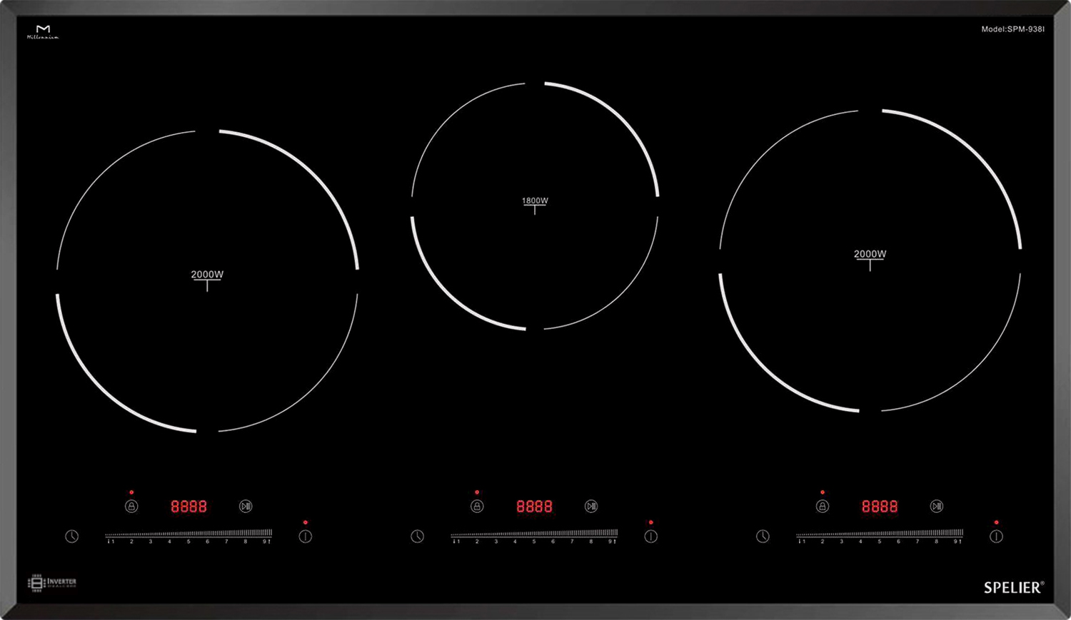 Toàn cảnh - Bếp từ Spelier SPM-938I Plus - Nhập khẩu nguyên chiếc từ Malaysia Toàn cảnh - Bếp từ Spelier SPM-938I Plus - Nhập khẩu nguyên chiếc từ Malaysia