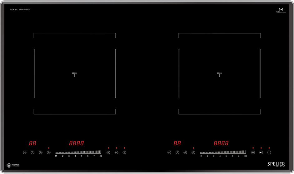 Toàn cảnh - Bếp từ Spelier SPM-989QV - Nhập khẩu nguyên chiếc từ Malaysia Toàn cảnh - Bếp từ Spelier SPM-989QV - Nhập khẩu nguyên chiếc từ Malaysia