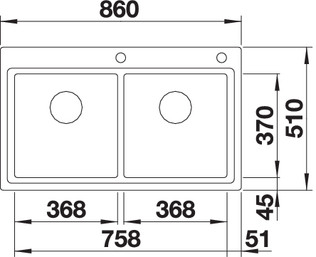 blanco divon ii 8if mh 1