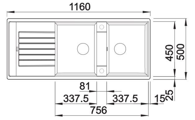blanco zia8s anthracite tskt