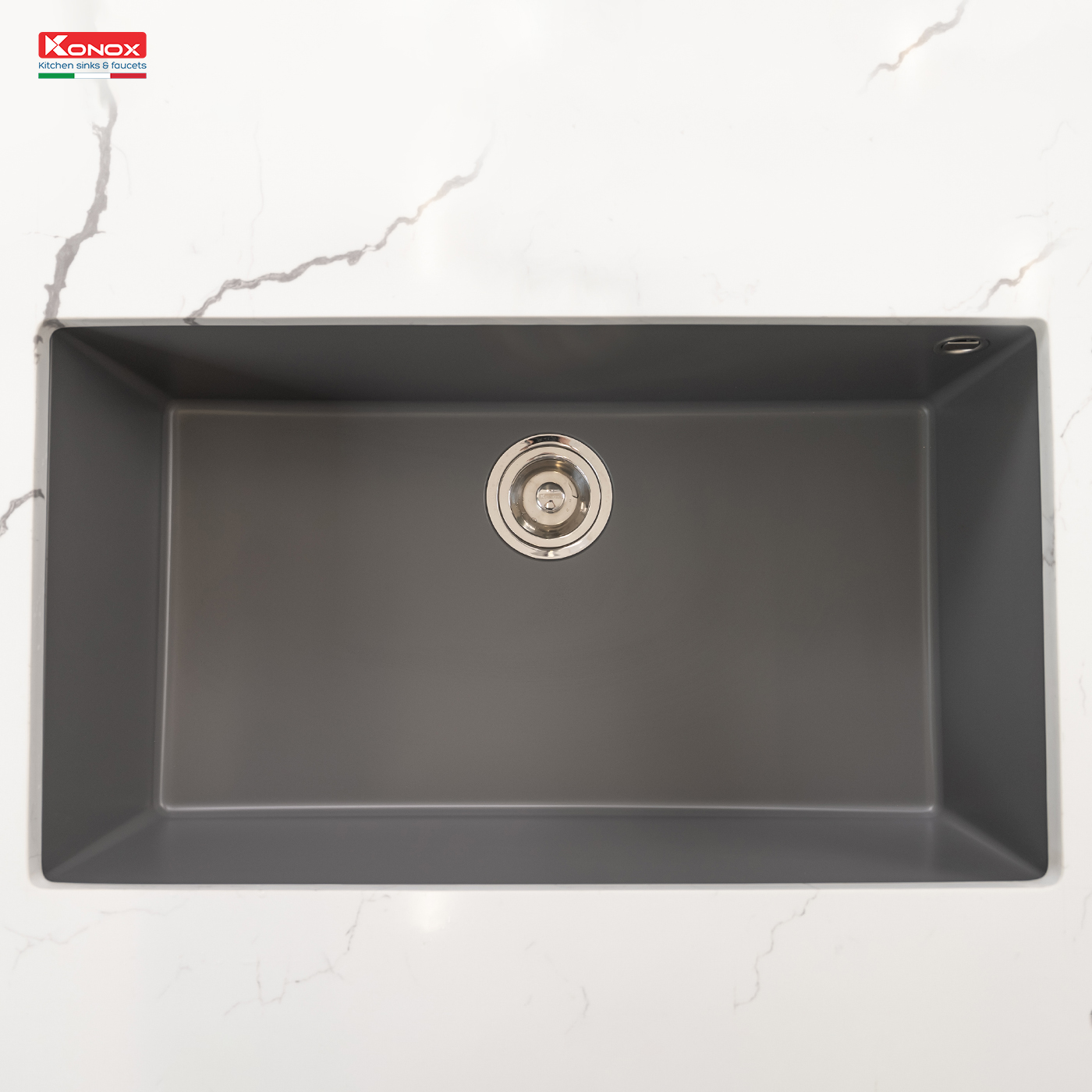 chau-rua-bat-da-1-ho-konox-naros-mau-xam-6 Chậu rửa Konox Naros 760S Grey