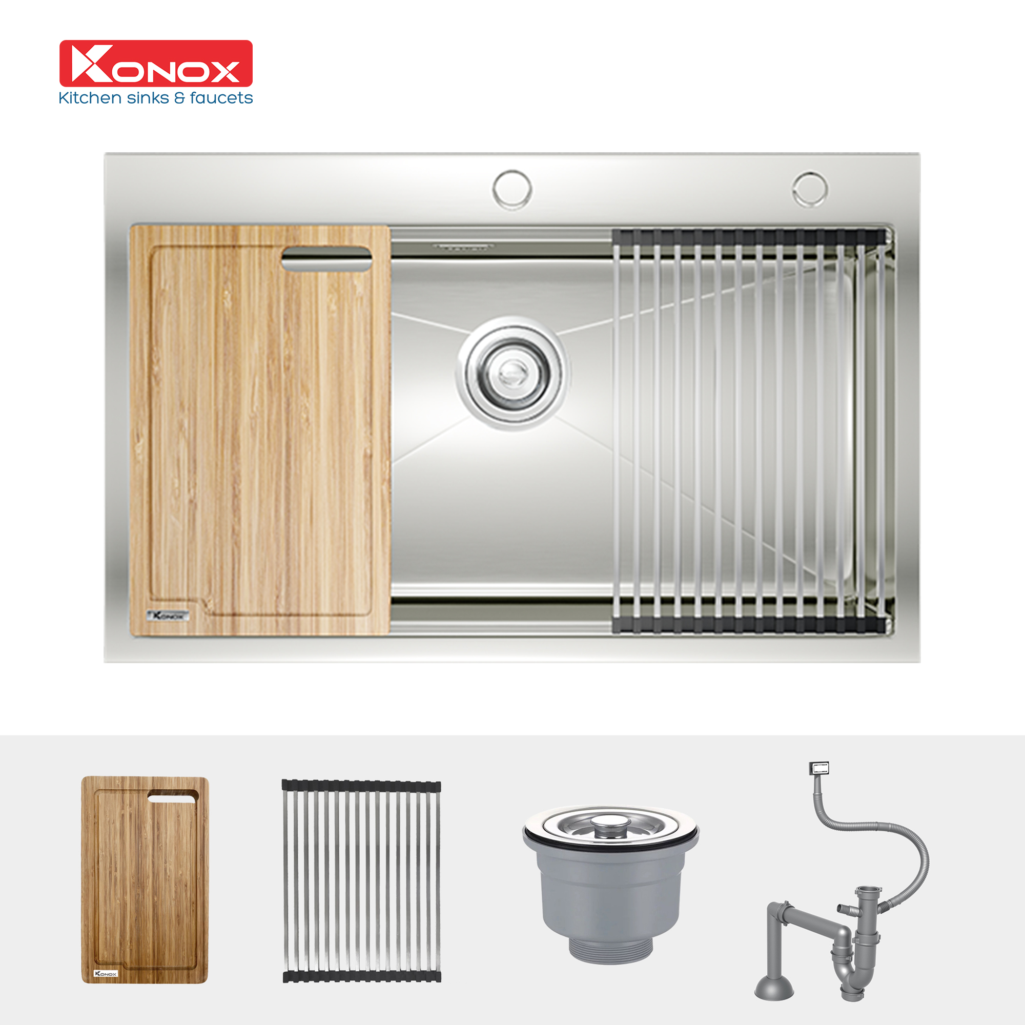 Chậu rửa Konox KN8050TS