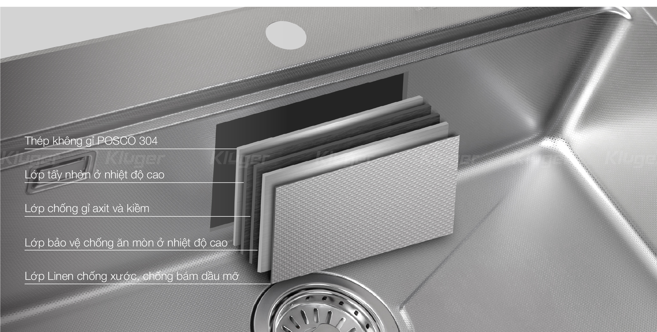 Vật liệu Posco 304 - 1.0mm