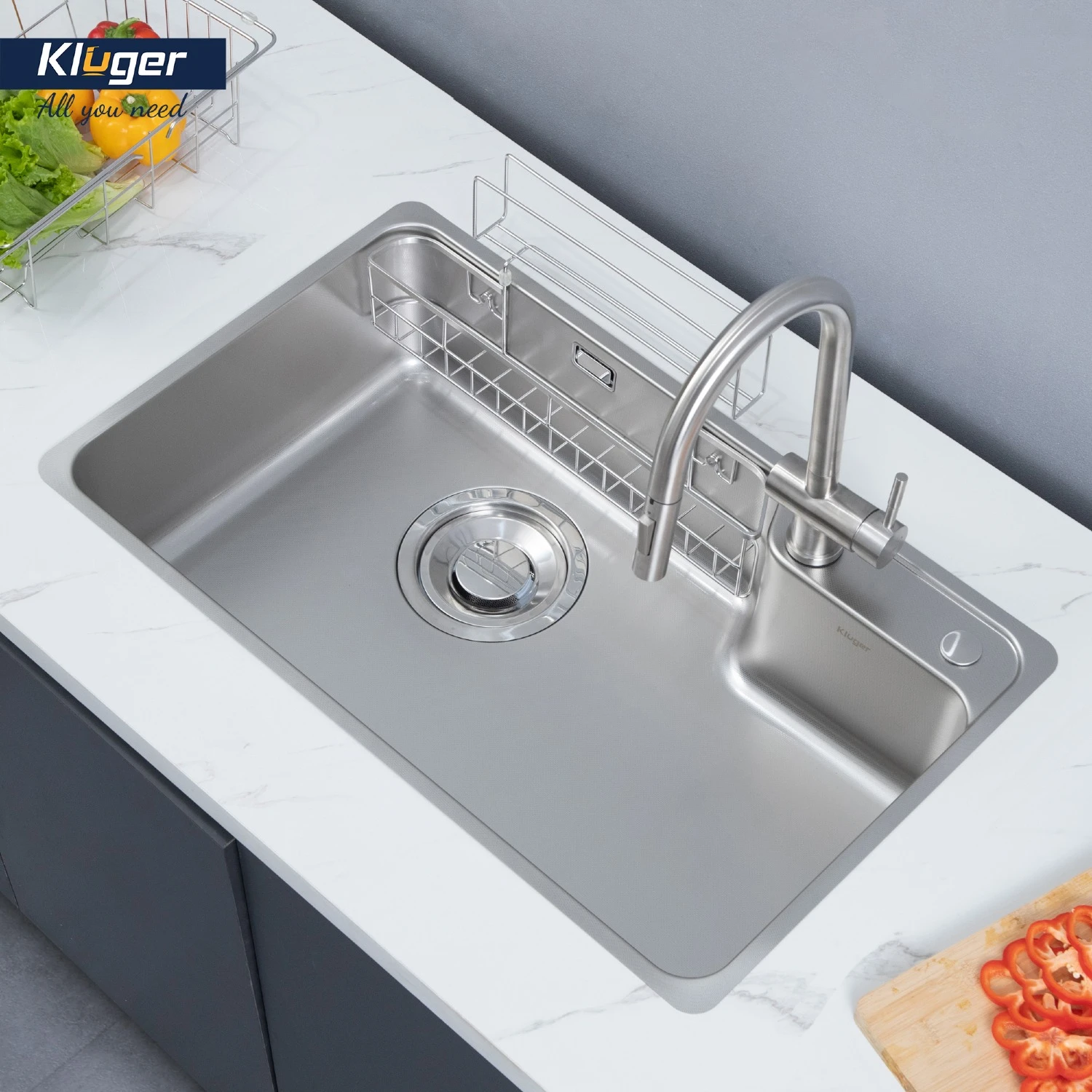 Chậu rửa Kluger KH8048FS-S80 | Lắp dương