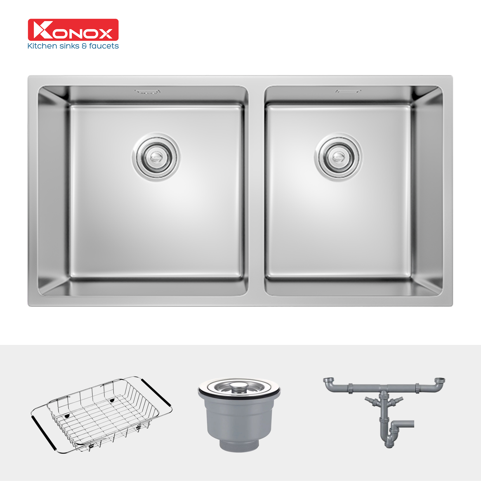 Chậu rửa Konox Cube 8144DU