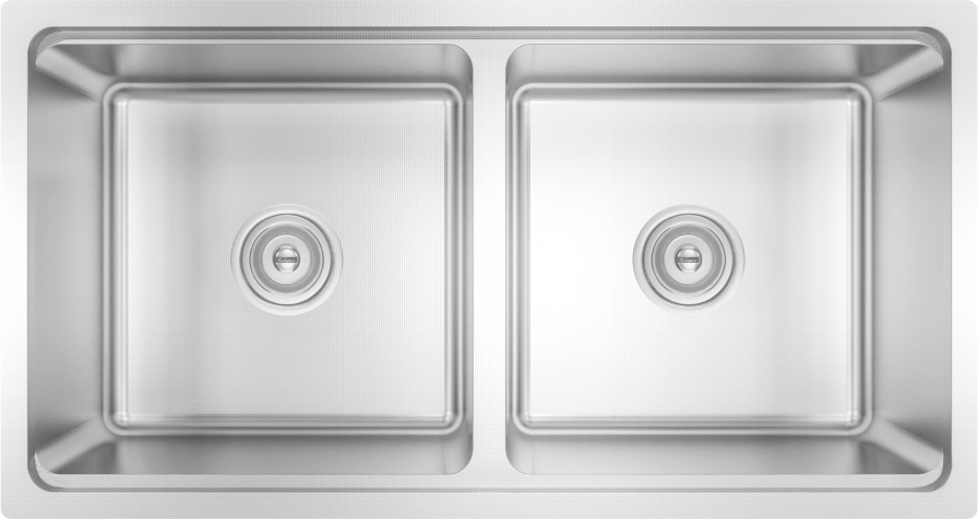 Chậu rửa bát Workstation Sink - Undermount Sink KN8646DU Dekor Basic là chậu 2 hố Chậu rửa bát Workstation Sink - Undermount Sink KN8646DU Dekor Basic là chậu 2 hố