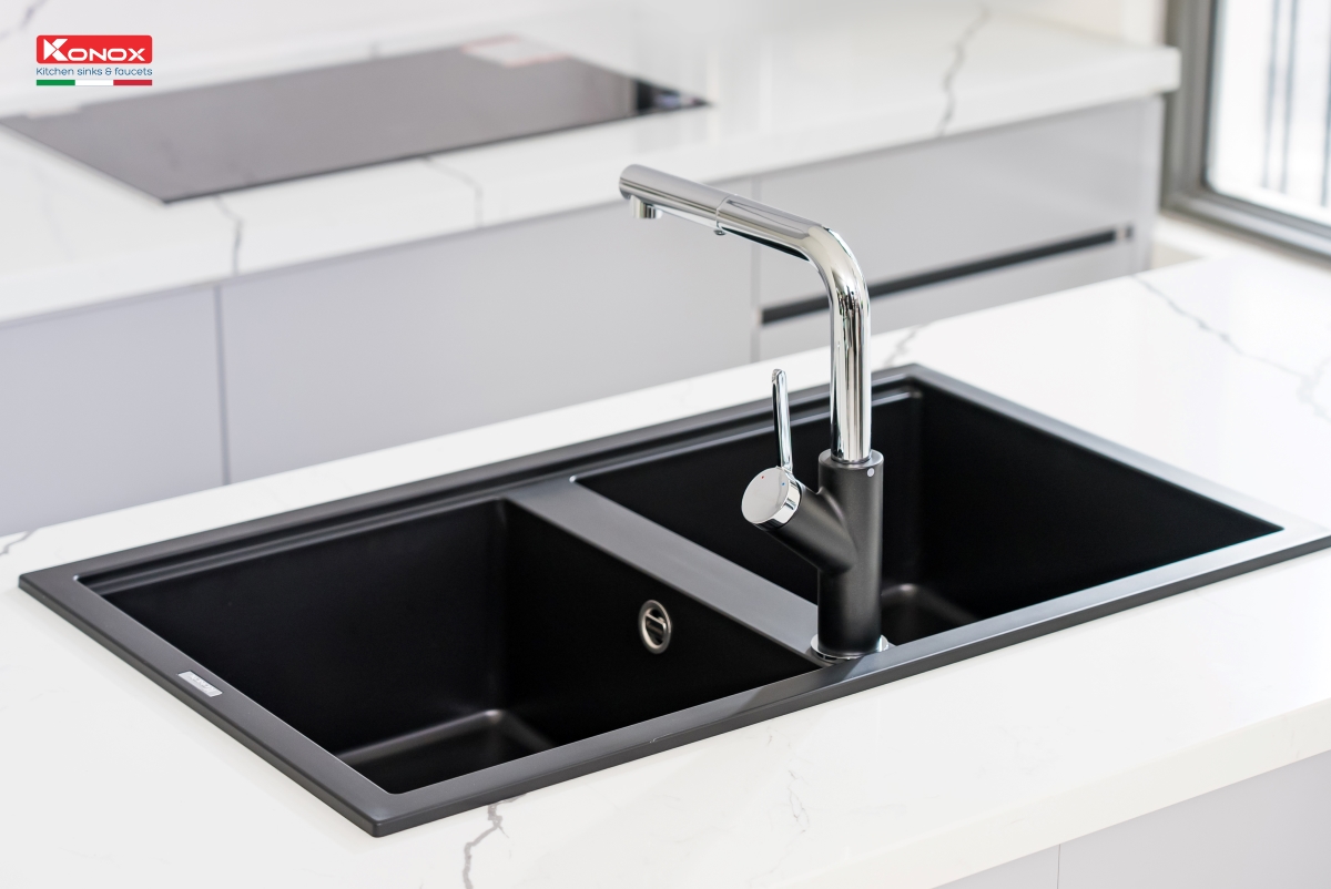 chau-rua-konox-phoenix-smart-860-black-4 Chậu rửa Konox Phoenix Smart 860 Black