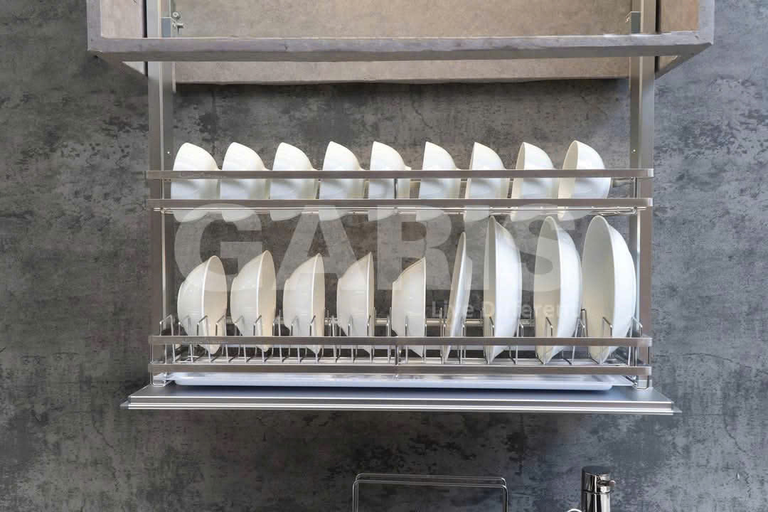 gia-bat-dia-nang-ha-dien-cam-ung-khung-nhom-ro-inox-304-garis-gl06xt-8-1 Giá bát đĩa nâng hạ điện cảm ứng khung nhôm rổ Inox 304 800mm Garis GL06.8XT