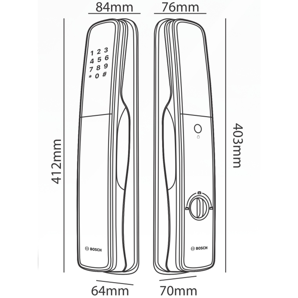 khoa cua bosch el800vf tskt