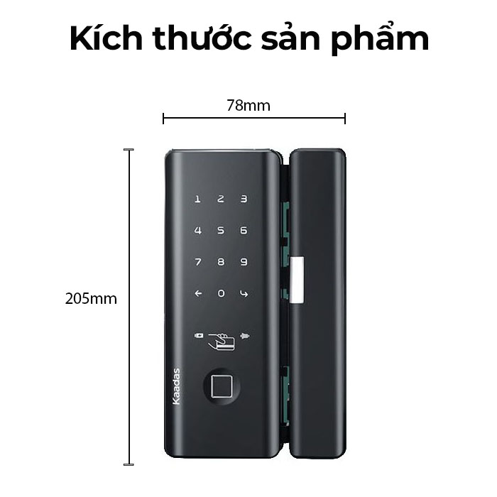 khoa cua kaadas m500 tskt