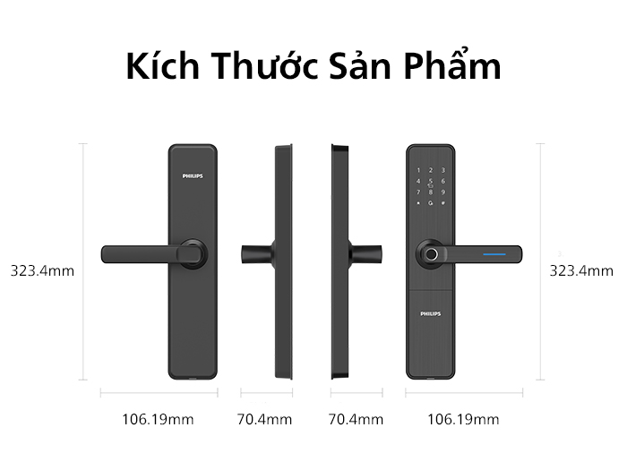 khoa dien tu philips ddl609 5hs tskt