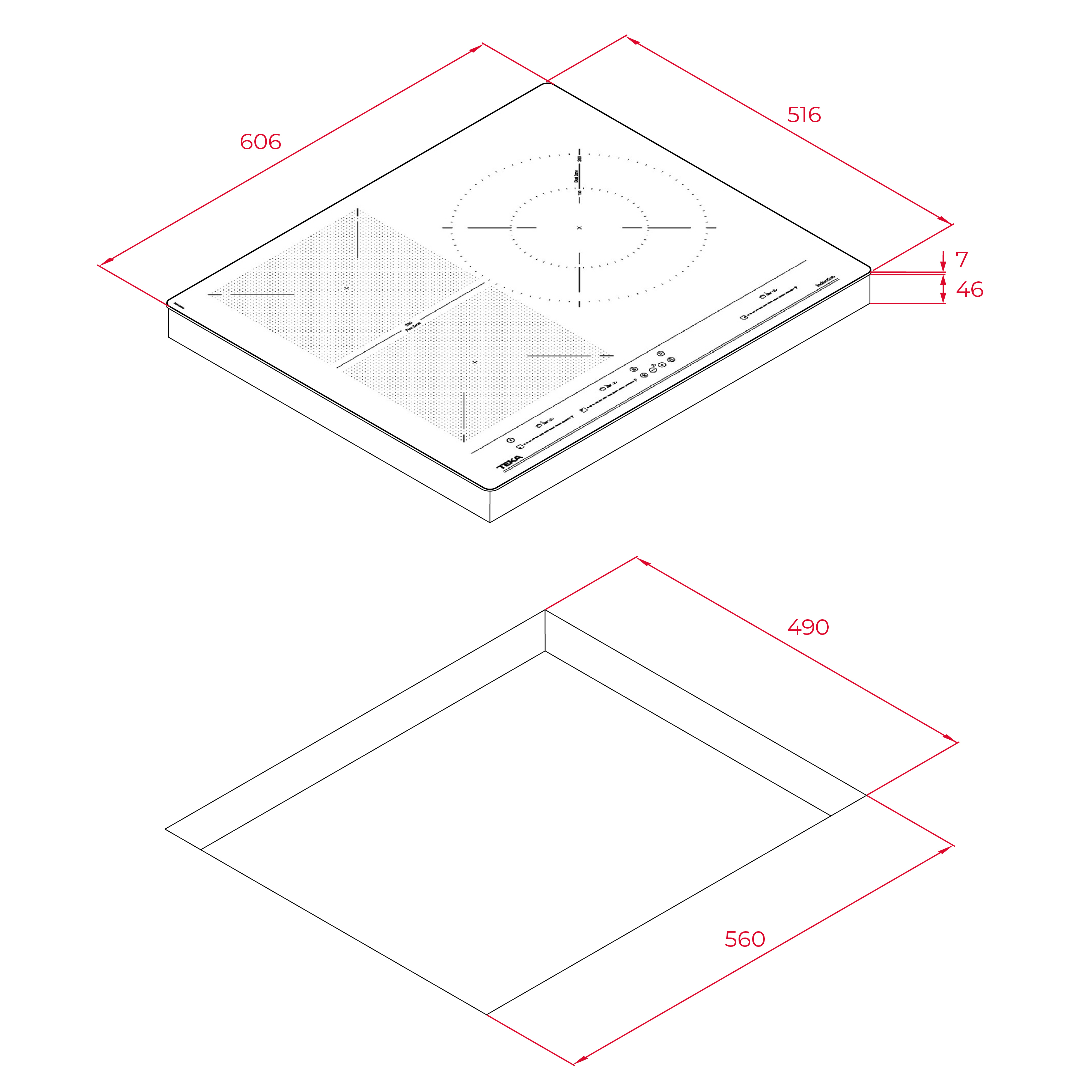 Bếp từ Teka ITF 65320 BK MSP