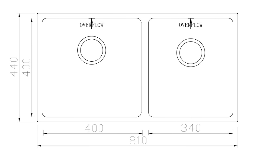 Chậu rửa Konox Cube 8144DU