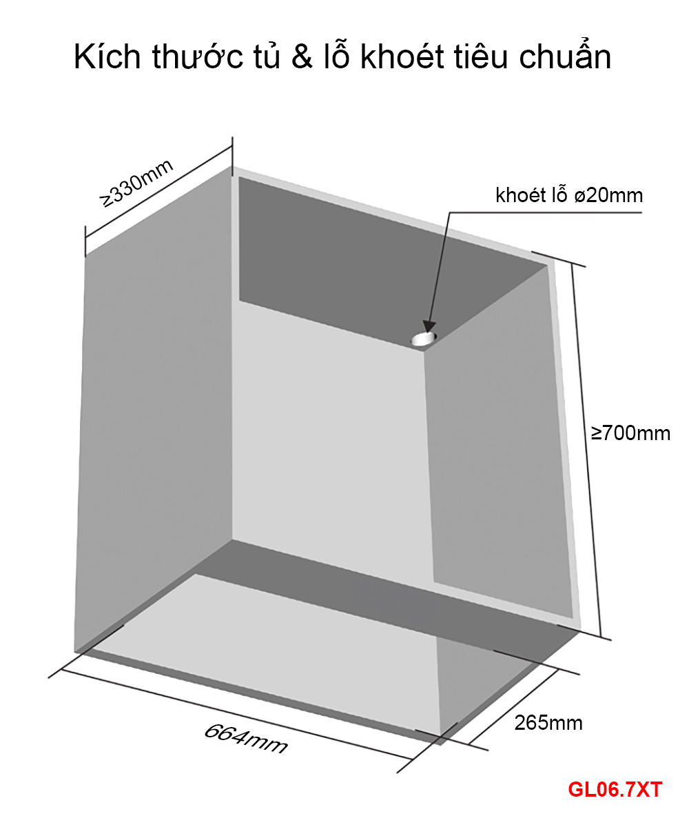 kich-thuoc-gia-bat-dia-nang-ha-dien-cam-ung-khung-nhom-ro-inox-304-700mm-garis-gl06-7xt Giá bát đĩa nâng hạ điện cảm ứng khung nhôm rổ Inox 304 700mm Garis GL06.7XT