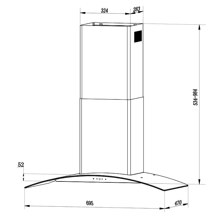 kich-thuoc-may-hut-khoi-kaff-kf-gb207tb Máy hút mùi Kaff KF-GB207TB