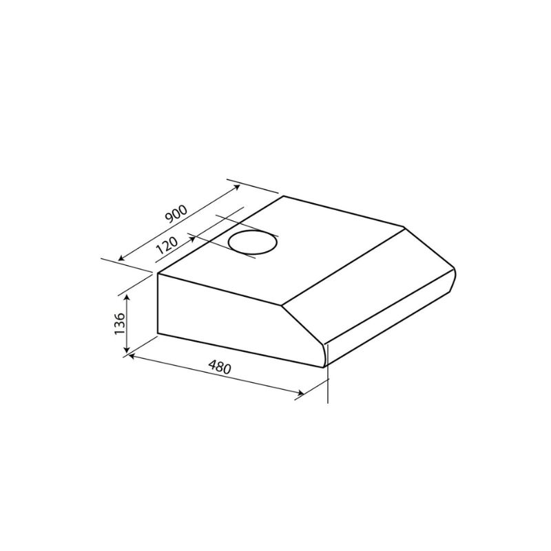 kich thuoc may hut mui hafele 539 82 133